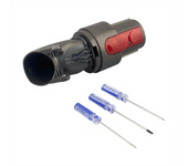 Direct Drive Suction Head Joint Connector Adapter for Dyson V7 V8 V10 V11 Vacuum Cleaner Parts with Screwdriver