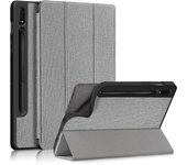 Case For Samsung Galaxy Tab S8 SM-X700 X706 11 inch Tablet Fabric Folding Magnetic Cover Funda for Galaxy Tab S7 S8 11 inch Case