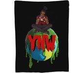 Ynw Music Melly Blanket Super Soft Throw Blanket Ultra-Soft Micro Fleece Blanket for Couch Bed Sofa Travelling Noon Break Camping