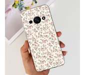 For Funda Xiaomi Redmi A3 Case 2024 Fashion Flower Transparent Silicone Soft TPU Phone Case For Xiomi Redmi A3 RedmiA3 4G Covers