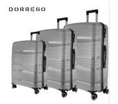 Conjunto de Maletas 3 Piezas Viaje Rígida  Cerradura Antirrobo  Ruedas Silenciosas