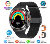 New Smartwatch 7 Ultra Men Full Touch Bluetooth Call Watch NFC Compass Sports Waterproof AMOLED Screen Women For Android ios ﻿