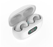 Bone Conduction Earrings TWS Wireless Headphones Bluetooth 5.3 Earphones Earclip Touch Control Earbuds Sports HIFI Bass Headsets
