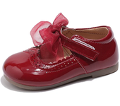 1-8Y Girls’ Flat Shoes Princess Child Patent Leather Infant Toddler Bowtie Shoes Kids Soft Sole Ballet Shoe