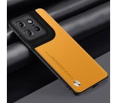 Funda de cuero PU de lujo para Motorola Edge 50 Neo, funda trasera de silicona protectora para teléfono Motorola Moto S50 5G