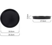 6/7/8 Inch Mold Non-stick Air Fryer Round Tray Pan Roasting Basket Bakeware for Pizza Cake Kitchen  Accessories