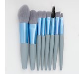 8 mini kit de pinceles de maquillaje pinceles de sombra de ojos concealer pinceles de pintura suelta modelo portátil conjunto de pinceles de cerdas suaves