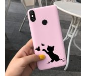 For Xiaomi Redmi Note 6 Pro Case 6.26" Silicone Love Heart Soft TPU Cover For xiaomi Redmi Note 6 Pro Case Note6 Pro 6Pro bumper