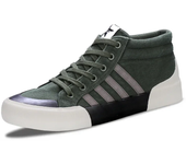 Transpirable zapatos de los hombres de lona, moda, casual, verde, verano nuevo, 2025