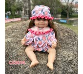 Muñeca reborn de 30cm, simulación de bebé, muñeca de goma blanda, realista, recién nacido