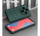KEYSION Shockproof Matte Case for OPPO Find X8 Pro 5G Anti-skid Soft Silicone Phone Back Cover for OPPO Find X8 Pro
