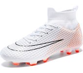 Botas de fútbol para Hombre, Mujer y Niño Zapatos de Futbol Multitacos Pisa Fuerte en el Campo