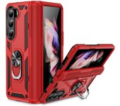 Ring Bracket For Samsung Galaxy Fold 5 Case Armor Rugged Plastic Hinge Protection Cover