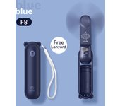 JISULIFE Portable Fan 3 IN 1 Mini Hand held Cooling Fan USB 4800mAh Recharge Small Pocket Fan with Flashlight Feature