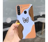 For Samsung Galaxy A21s A21 Case 6.5 inch Milk Cow Ins Style Soft Silicoen Back Cover Samsung A21s SM-A217F A 21s Coque Fundas