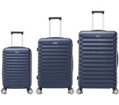 Conjunto de Maletas de Viaje Elegantes Carcasa Ligera de ABS, Cerradura Numérica, 4 Ruedas Giratorias 360 ° , Asa Telescópica de Aluminio Juego de Maletas Set Trolley Maleta Cabina ( 6990 M001 8008 6020 D7)