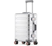 100% High quality all aluminum Travel Suitcase Rolling Luggage 24/29 inch Travel Trolley Luggage 20‘’Carry-On Cabin Suitcase
