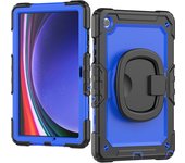 For Samsung Galaxy Tab A9+ Plus 11 inch 2023 with Screen Protector Handle Ring Folding Stand Case
