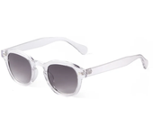 Gafas de sol redondas para hombre y mujer, lentes de sol cuadradas con remaches, color amarillo y azul, diseño Retro de marca, a la moda, UV400, 2024