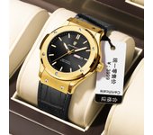 Reloj de hombre nuevo waterproof lujo casual reloj de cuarzo