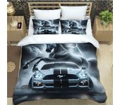 3D M-Mustang car logo Bedding Sets exquisite bed supplies set duvet cover bed comforter set bedding set luxury birthday gift