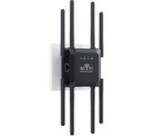 300Mbps Wireless WiFi Signal Repeater Extender High Gain 8 Antenna Dual-Band 2.4G Network Amplifier WPS Router
