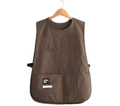 Waterproof Stain-Resistant Apron Nylon Vest Style Breathable Sleeved Apron Anti Dirty Multipurpose Kitchen Aprons