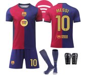 Children 2324 Real Madrid Home Jersey No. 9 Mbappe 5 Bellingham 7 Vinicius Football Uniform Sports Men's Suit