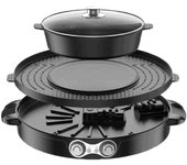 Hot Pot With Grill Electric Hot Pot With Dual Temperature Control Hotpot Pot Electric Grill Shabu Shabu