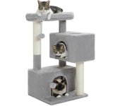 Árbol rascador para Gatos Altura 80x39x39cm Torre para Gatitos de S para Gatitos de hasta Plataforma Grande para Gatitos 2 Cueva