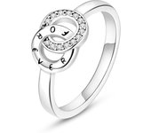 Rings For Women 925 Sterling Silver Finger Rings Star Moon Colorful Zircon Rings Fine Wedding Engagement Birthday Jewelry Gifts