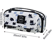 Cute Kitten Pencil Case High Capacity Pencil Case Stylish High Capacity Pencil Case Large Capacity Pencil Pouch Sturdy Pencil
