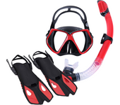 Gafas de Buceo y Tubo para adultos Y Niños, conjunto de Esnórquel, Snorkel