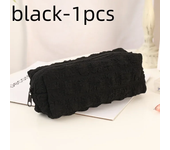 Cute Puffs Pencil Case Korean Stationery Pen Case Trousse Coin Purse Large Capacity Pencilcase School Supplies Pencil Pouch