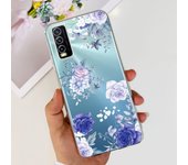For Vivo Y12S Case V2026 V2033 V2042 Back Cover Luxury Marble Soft Silicone Cover For Vivo Y20 Y20A Y20i Y20G Y20S Y11S TPU Case