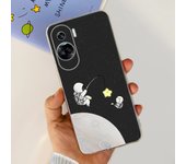 For Honor 90 Lite Case CRT-NX1 Phone Cover Popular Flower Marble Soft Silicone Transparent Funda For Honor 90 Pro Lite 2023 Capa