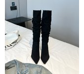 Nuevas botas de tacón de aguja de gamuza botas de mujer