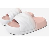 Cambio gradual zapatillas geométricas fondo grueso pisando mierda sensación de fondo suave antideslizante
