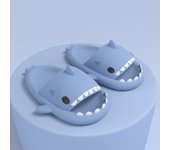 Zapatillas para niños de la generación de tiburones, baño antideslizante, sandalias para padres e hijos para bebés y niñas