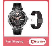 Reloj Inteligente Llamadas por Bluetooth, Notificaciones de Whatsapp, Cara Personalizada, Rastreador de Salud, Música, Control Remoto para Android Wear