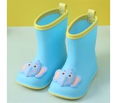 Zapatos de lluvia para niños, niños y niñas, botas de lluvia de tubo medio, bebés y niños pequeños de 1 a 6 años, zapatos de agua para niños, zapatos de goma, compañeros de clase