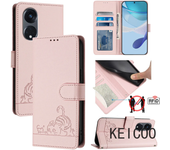 Para Oppo A1 F23 A98 Find X3 Reno 5 8 T Lite Pro China India 4G 5G Solapa Anti - Caída Billetera Con Ranura De Tarjeta