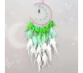 New catcher hanging on the wall, decoration for girls' bedrooms, handmade gifts, feather dream catcher, wind chime, home decor