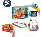 Flexible Changeable Magic Race Car Ramps Track Toys for Kids