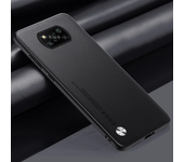 Luxury PU Leather Case For Xiaomi Poco X3 Pro Matte Back Cover Silicone Protection Phone Case For Poco X3 NFC X3Pro PocoX3 Coque