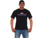 Chevy Camaro Mens T-Shirt Musclecar Sport Racing Cars Cotton Shirt for Men