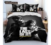 The Last Of Us Horror TV Game Pedro Comforter Bedding Set,Duvet Cover Bed Set Quilt Cover Pillowcase,king Queen Size Bedding Set