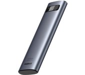 Baseus 10Gbps NVMe M2 SSD Case, NVME y SATA Protocol 8TB Expansion M.2 to USB Type C Metal External Adapter SSD Enclosure Case