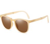 Gafas de sol plegables polarizadas fabricantes de gafas de sol cuadradas retro para hombres y mujeres gafas de sol al por mayor