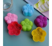 5cm Flower Silicone Cake Mold New Heat Resistant DIY Mini Soap Molds Reusable Ice Mould